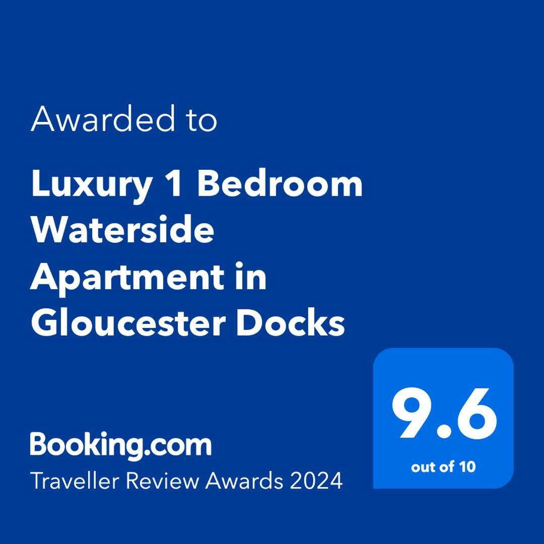 Luxury 1 Bedroom Waterside Apartment In Gloucester Docks Exterior foto